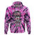 Fcks Cancer Skull Tie Dye Hoodie - Wonder Print Shop