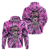 Fcks Cancer Skull Tie Dye Hoodie - Wonder Print Shop
