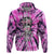 Fcks Cancer Skull Tie Dye Hoodie - Wonder Print Shop