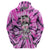 Fcks Cancer Skull Tie Dye Hoodie - Wonder Print Shop