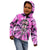 Fcks Cancer Skull Tie Dye Kid Hoodie - Wonder Print Shop
