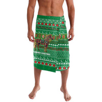 Turkmenistan Christmas Lavalava with Decorated Horse Crescent Moon Pattern and Traditional Carpet - Wonder Print Shop