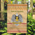 South Sudan Christmas Garden Flag with Beige Tribal Pattern, National Emblem, and Green Star Motif - Wonder Print Shop