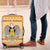 South Sudan Christmas Luggage Cover with Beige Tribal Pattern, National Emblem, and Green Star Motif - Wonder Print Shop