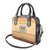 South Sudan Christmas Shoulder Handbag with Beige Tribal Pattern, National Emblem, and Green Star Motif - Wonder Print Shop