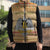 South Sudan Christmas Sleeveless Puffer Jacket with Beige Tribal Pattern, National Emblem, and Green Star Motif - Wonder Print Shop