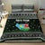 South Sudan Christmas Bedding Set with National Map, Flag Colors, and Sleeping Rhino Motif - Wonder Print Shop