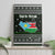 South Sudan Christmas Canvas Wall Art with National Map, Flag Colors, and Sleeping Rhino Motif - Wonder Print Shop