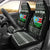 South Sudan Christmas Car Seat Cover with National Map, Flag Colors, and Sleeping Rhino Motif - Wonder Print Shop