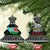 South Sudan Christmas Ceramic Ornament with National Map, Flag Colors, and Sleeping Rhino Motif - Wonder Print Shop