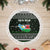 South Sudan Christmas Tree Skirt with National Map, Flag Colors, and Sleeping Rhino Motif - Wonder Print Shop
