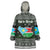 South Sudan Christmas Wearable Blanket Hoodie with National Map, Flag Colors, and Sleeping Rhino Motif - Wonder Print Shop