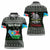 South Sudan Christmas Women Polo Shirt with National Map, Flag Colors, and Sleeping Rhino Motif - Wonder Print Shop