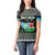 South Sudan Christmas Women Polo Shirt with National Map, Flag Colors, and Sleeping Rhino Motif - Wonder Print Shop