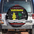 Suriname Christmas Spare Tire Cover with Black Festive Pattern, Golden Ship, Palm Tree, and Coat of Arms Motif - Wonder Print Shop