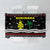 Suriname Christmas Tablecloth with Black Festive Pattern, Golden Ship, Palm Tree, and Coat of Arms Motif - Wonder Print Shop