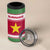 Suriname Christmas 4 in 1 Can Cooler Tumbler with Red-Green Knit Pattern, Yellow Star, and Santa Leopard Motif - Wonder Print Shop