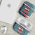 Syria Christmas AirPods Case with National Flag Motif, Coat of Arms Eagle, and Festive Snowflake Pattern - Wonder Print Shop