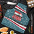Syria Christmas Apron with National Flag Motif, Coat of Arms Eagle, and Festive Snowflake Pattern - Wonder Print Shop