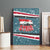 Syria Christmas Canvas Wall Art with National Flag Motif, Coat of Arms Eagle, and Festive Snowflake Pattern - Wonder Print Shop
