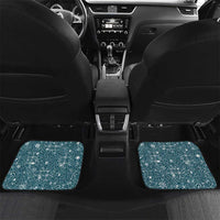 Syria Christmas Car Mats with National Flag Motif, Coat of Arms Eagle, and Festive Snowflake Pattern - Wonder Print Shop
