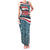 Syria Christmas Family Matching Tank Maxi Dress and Hawaiian Shirt with National Flag Motif, Coat of Arms Eagle, and Festive Snowflake Pattern - Wonder Print Shop