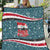 Syria Christmas Quilt with National Flag Motif, Coat of Arms Eagle, and Festive Snowflake Pattern - Wonder Print Shop