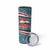Syria Christmas Skinny Tumbler with National Flag Motif, Coat of Arms Eagle, and Festive Snowflake Pattern - Wonder Print Shop