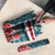 Syria Christmas Umbrella with National Flag Motif, Coat of Arms Eagle, and Festive Snowflake Pattern - Wonder Print Shop