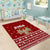 Syria Christmas Area Rug with Golden Eagle Emblem Christmas Camel Scene - Wonder Print Shop