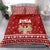 Syria Christmas Bedding Set with Golden Eagle Emblem Christmas Camel Scene - Wonder Print Shop