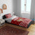 Syria Christmas Bedding Set with Golden Eagle Emblem Christmas Camel Scene - Wonder Print Shop