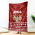 Syria Christmas Blanket with Golden Eagle Emblem Christmas Camel Scene - Wonder Print Shop