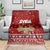 Syria Christmas Blanket with Golden Eagle Emblem Christmas Camel Scene - Wonder Print Shop