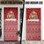 Syria Christmas Door Cover with Golden Eagle Emblem Christmas Camel Scene - Wonder Print Shop