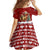 Syria Christmas Family Matching Off Shoulder Maxi Dress and Hawaiian Shirt with Golden Eagle Emblem Christmas Camel Scene - Wonder Print Shop