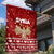 Syria Christmas Garden Flag with Golden Eagle Emblem Christmas Camel Scene - Wonder Print Shop
