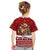 Syria Christmas Kid T Shirt with Golden Eagle Emblem Christmas Camel Scene - Wonder Print Shop