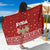 Syria Christmas Sarong with Golden Eagle Emblem Christmas Camel Scene - Wonder Print Shop