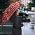 Syria Christmas Umbrella with Golden Eagle Emblem Christmas Camel Scene - Wonder Print Shop