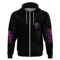 I Am The Storm Skull Rose Hoodie - Wonder Print Shop