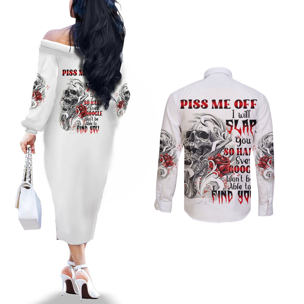 p-me-off-tattooed-skull-rose-couples-matching-off-the-shoulder-long-sleeve-dress-and-long-sleeve-button-shirt