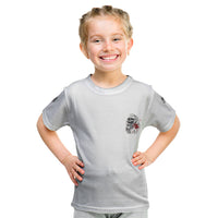 P Me Off Tattooed Skull Rose Kid T Shirt - Wonder Print Shop