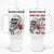 P Me Off Tattooed Skull Rose Tumbler With Handle - Wonder Print Shop