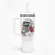 P Me Off Tattooed Skull Rose Tumbler With Handle - Wonder Print Shop