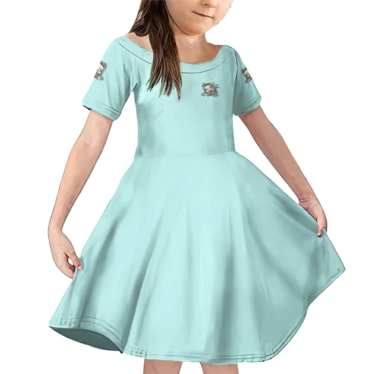 I May Not Be Perfect Skull Roses Family Matching Mermaid Dress and Hawaiian Shirt - Wonder Print Shop