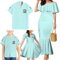 I May Not Be Perfect Skull Roses Family Matching Mermaid Dress and Hawaiian Shirt - Wonder Print Shop