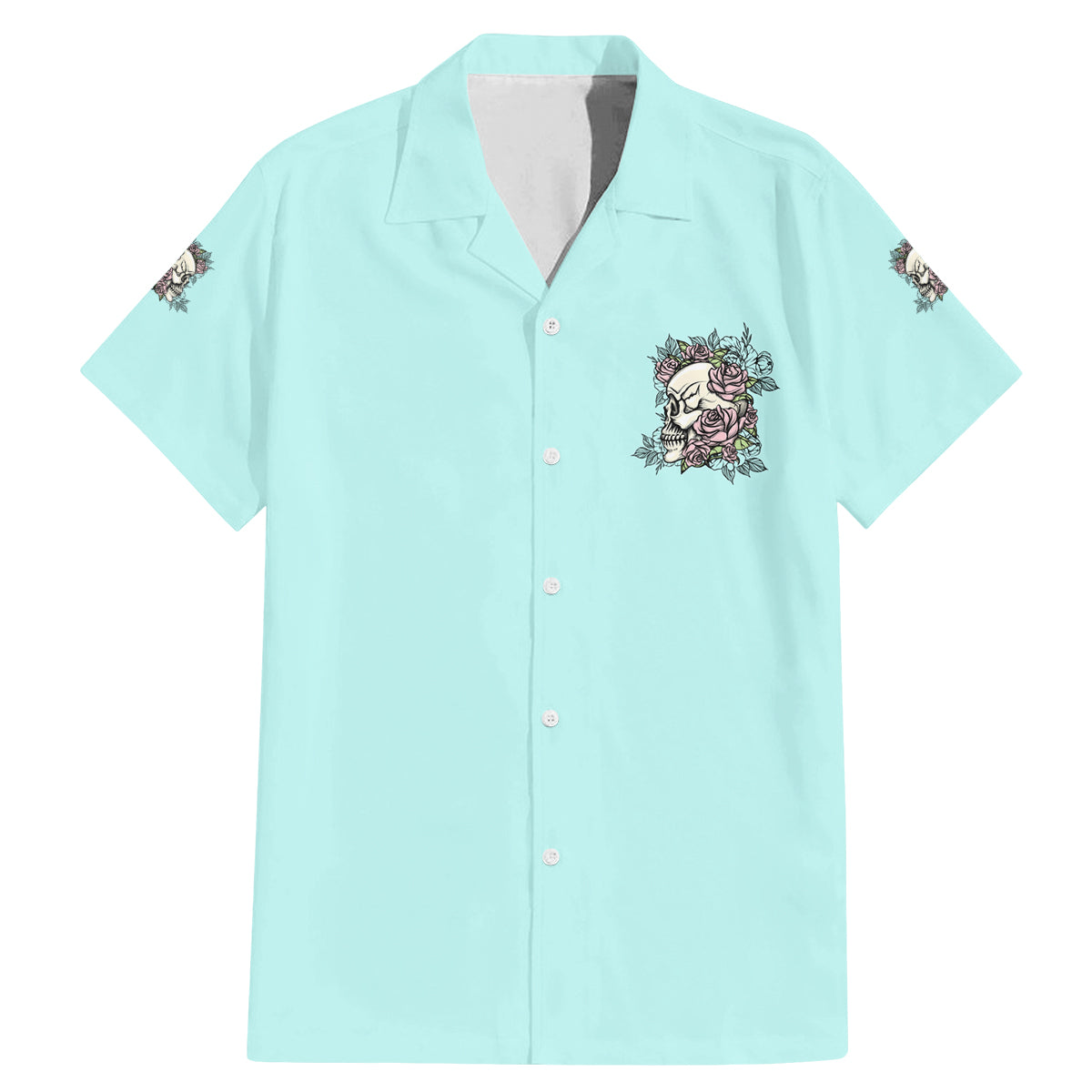 I May Not Be Perfect Skull Roses Family Matching Mermaid Dress and Hawaiian Shirt - Wonder Print Shop