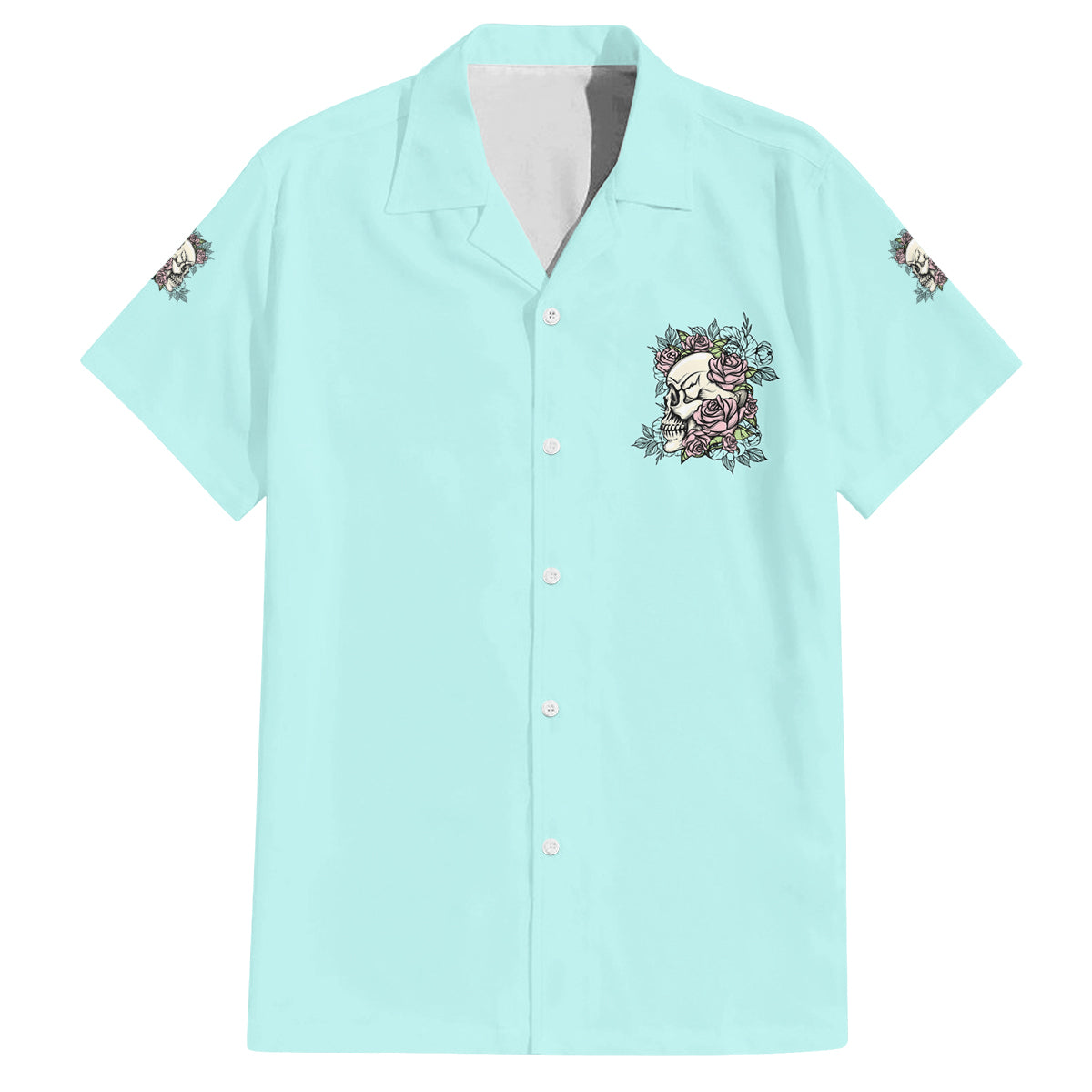 I May Not Be Perfect Skull Roses Family Matching Puletasi Dress and Hawaiian Shirt - Wonder Print Shop