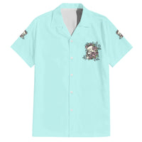 I May Not Be Perfect Skull Roses Family Matching Short Sleeve Bodycon Dress and Hawaiian Shirt - Wonder Print Shop